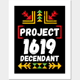 Official 1619 Project Black History Month Posters and Art